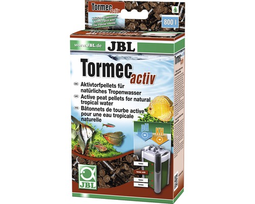 JBL Tormec granulés de tourbe noire actifs, 1000 ml