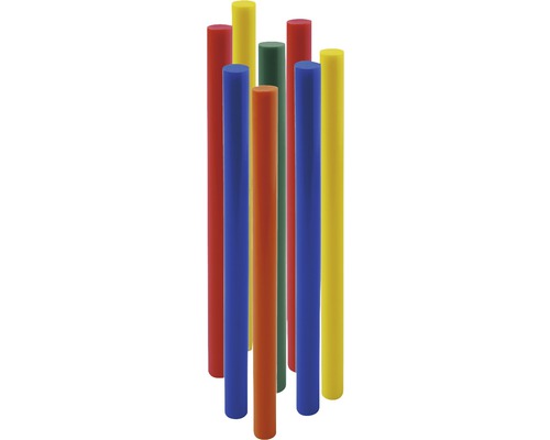 Ensemble multicolore de bâtons cylindriques jouets