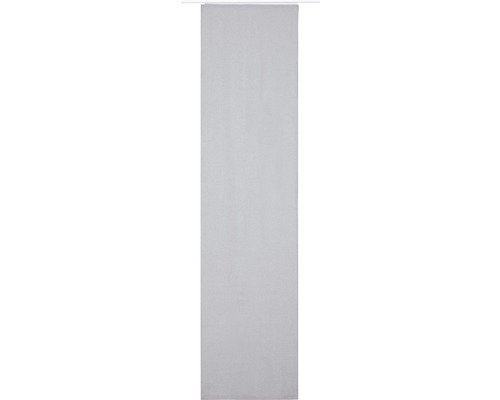 Flächenvorhang Lino grau 60x245 cm