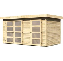Abri de jardin Karibu Elmar 428 x 238 cm naturel