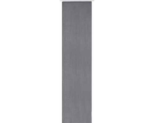 Flächenvorhang Lino anthrazit 60x245 cm