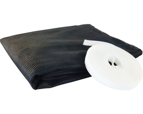 Fliegengitter mit Klettband zur Insektenabwehr