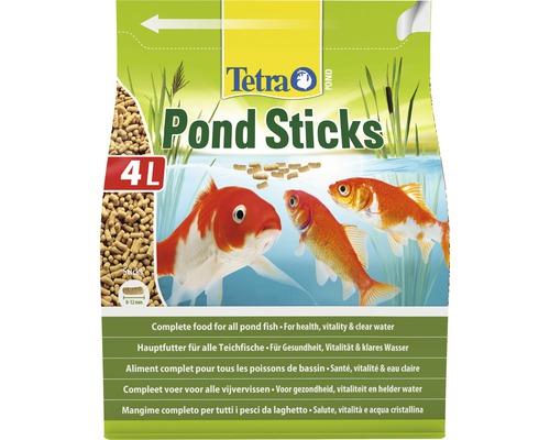 Tetra Pond Sticks nourriture pour bassin en sac de 4 litres