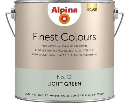 Alpina Finest Colours Light Green 2.5 l