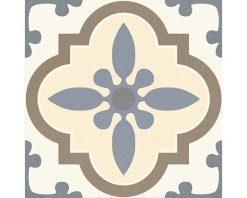 Carreau avec motif floral