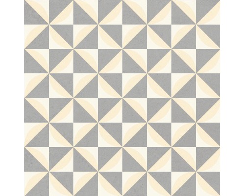 Motif de carreaux avec formes géométriques
