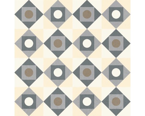 Carreaux carrés avec motif géométrique pour la conception des murs et des sols