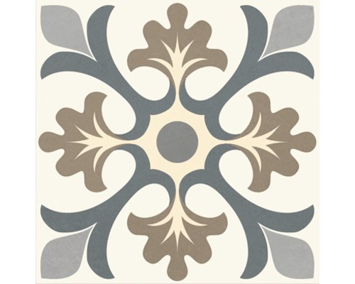 Carreau avec motif floral