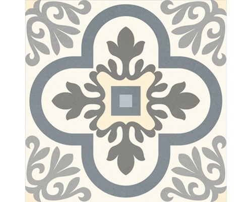 Carreau décoratif à motif floral pour l''intérieur