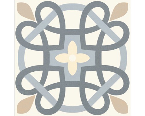 Carreau décoratif avec motif géométrique