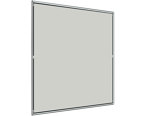 Moustiquaire Windhager pour fenêtre sans perçage blanc sur mesure (max. 100x120 cm)