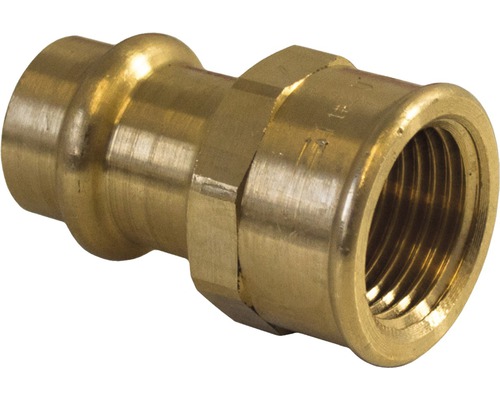 Raccord à compression Viega Sanpress avec contour SC manchon-raccord 35mmx1" filetage intérieur 298111 Raccord à compression Viega Sanpress avec contour SC manchon-raccord 35mmx1" filetage intérieur 298111