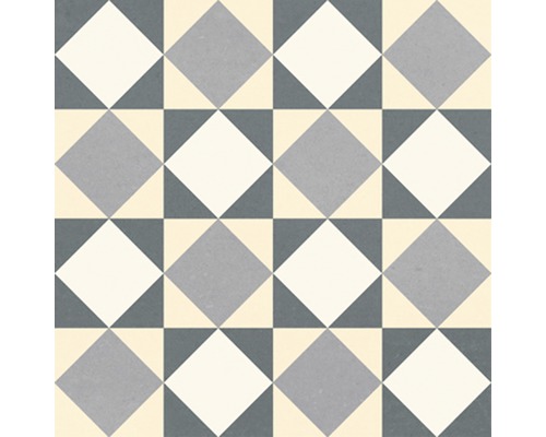 Motif de carreaux avec losanges dans différentes nuances
