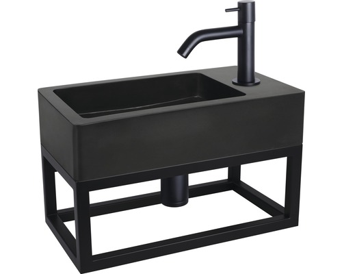 Waschtisch mit Unterbau und Armatur