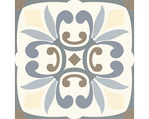 Carreau de sol décoratif avec motif