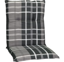 Coussin de chaise de jardin à carreaux