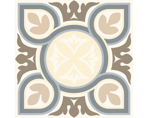 Carreau de sol décoratif avec motif