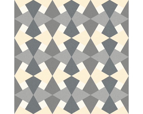 Motif de triangles géométriques pour revêtement de sol