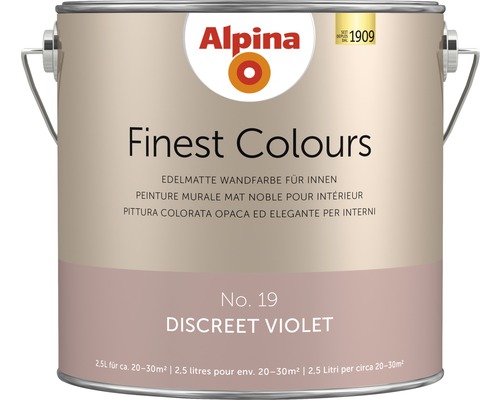 Alpina Finest Colours Discreet Violet 2.5 l