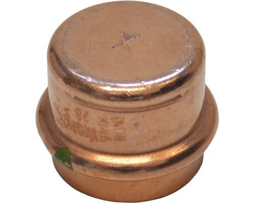 Raccord à compression Viega Sanpress avec contour SC capuchon 22mm 349356