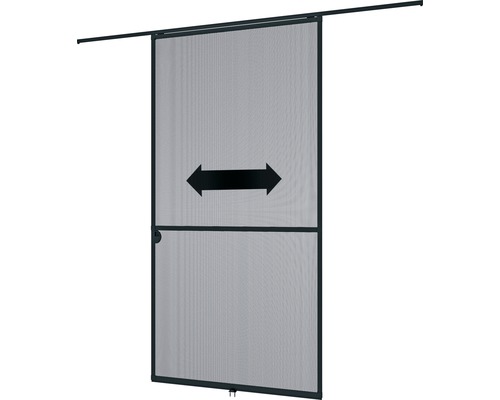 Moustiquaire coulissante avec accessoires de montage