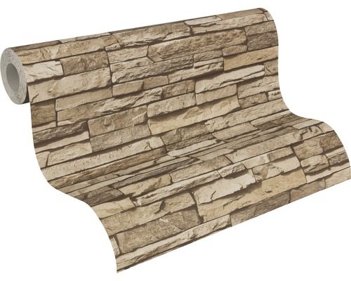 Tapetenrolle mit Steinmuster