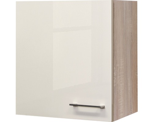 Hängeschrank Flex Well Nepal BxHxT 50x55x32 cm Frontfarbe kaschmir glänzend - Korpusfarbe sonoma eiche Hängeschrank Flex Well Nepal BxHxT 50x55x32 cm Frontfarbe kaschmir glänzend - Korpusfarbe sonoma eiche