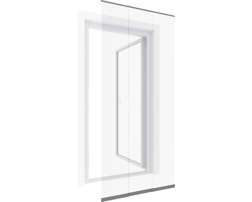 Installation de fenêtre oscillo-battante blanche dans une partie de mur