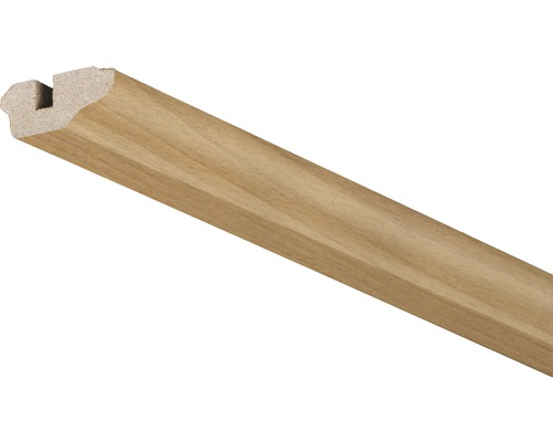 Deckenabschlussleiste Shortline Buche 17x36x2600 mm Sockelleiste aus Holz