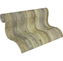 Rouleau de papier peint aspect bois