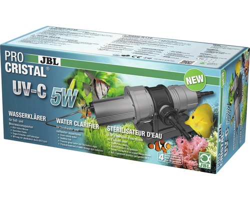 Emballage du clarificateur d''eau JBL ProCristal UV-C 5W