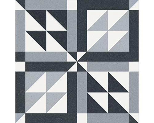 Dekorative Fliese mit geometrischem Muster