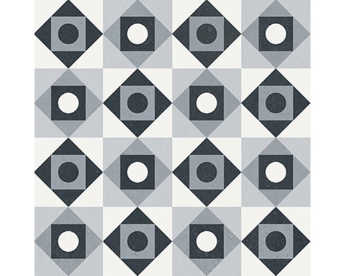 Fliesenmuster mit geometrischen Formen