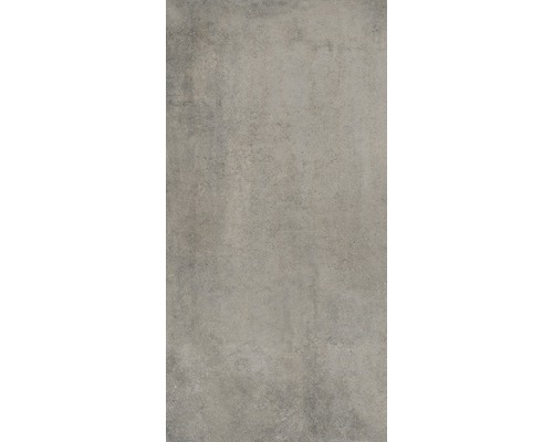 FLAIRSTONE Feinsteinzeug Terrassenplatte Cemento Lumino hellgrau rektifizierte Kante 80 x 40 x 3 cm Graue Fliese mit Zementoptik