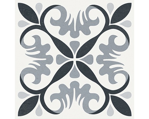 Dekorative Fliese mit Blumenmuster