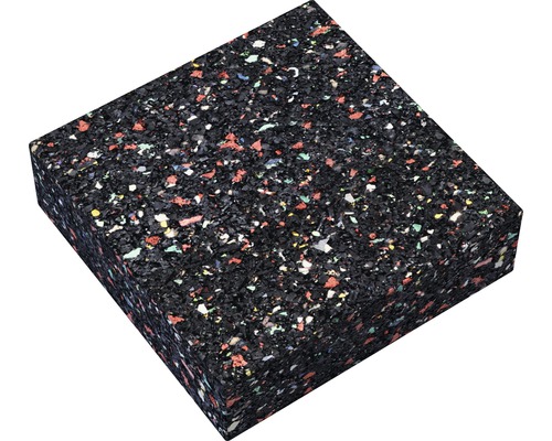 Basedeck Gummipad 20x70x70 mm 1 Pack=12 Stück Quadratische Gummimatte für Bodenbelag