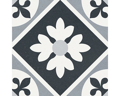 Dekorative Fliese mit floralem Muster für Wand- und Bodengestaltung