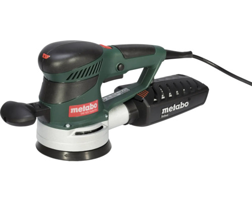 Ponceuse excentrique Metabo avec aspiration de poussière