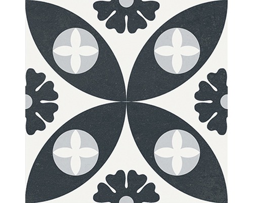 Dekorative Fliese mit floralem Muster für Wand- und Bodengestaltung