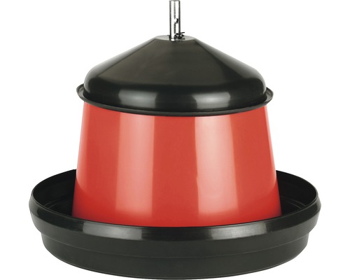 Distributeur automatique de nourriture pour poussins en plastique 5 kg 15 l Abreuvoir pour volaille en plastique
