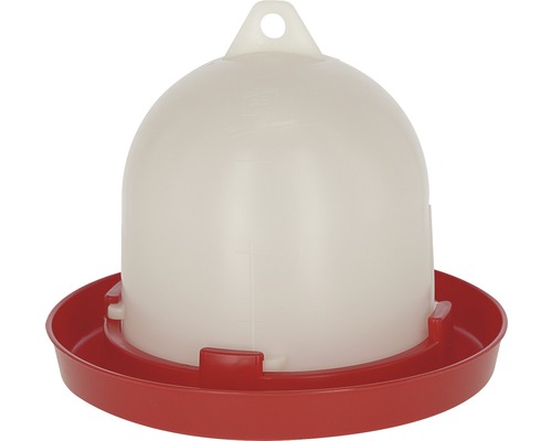 Abreuvoir en plastique pour poussins et poules en élevage au sol 3,5 l Abreuvoir pour volailles en plastique