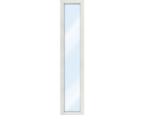 Fenêtre en plastique à 1 vantail ESG ARON Basic blanc 500x1600 mm DIN gauche