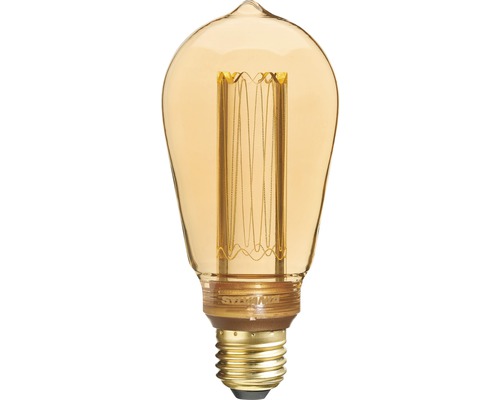 LED Lampe ST64 E27/2,5W gold 125 lm 2000 K warmweiss 820 Mirage