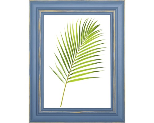 Bilderrahmen Holz Randu blau 40x50 cm