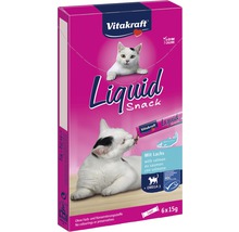 Vitakraft Katzensnack Cat liquid Lachs und Omega3 6 Stk.-thumb-0
