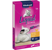 Vitakraft Liquid Snack au poulet pour chats, 6 pièces