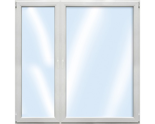 Fenêtre en plastique à 2 vantaux ESG ARON Basic blanc 1200x1700 mm (1/3-2/3)