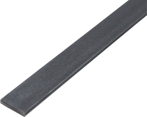 Profilé plat en acier 20x4 mm, 3 m Acier plat