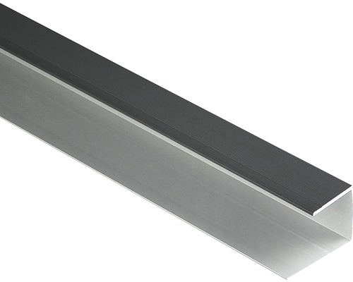 Finition latérale Konsta 26 aluminium anodisé 42x28x27x2500 mm