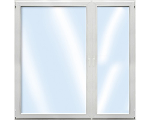Kunststofffenster 2.Flg. ARON Basic weiss 1300x1700 mm 2/3-1/3 2xESG